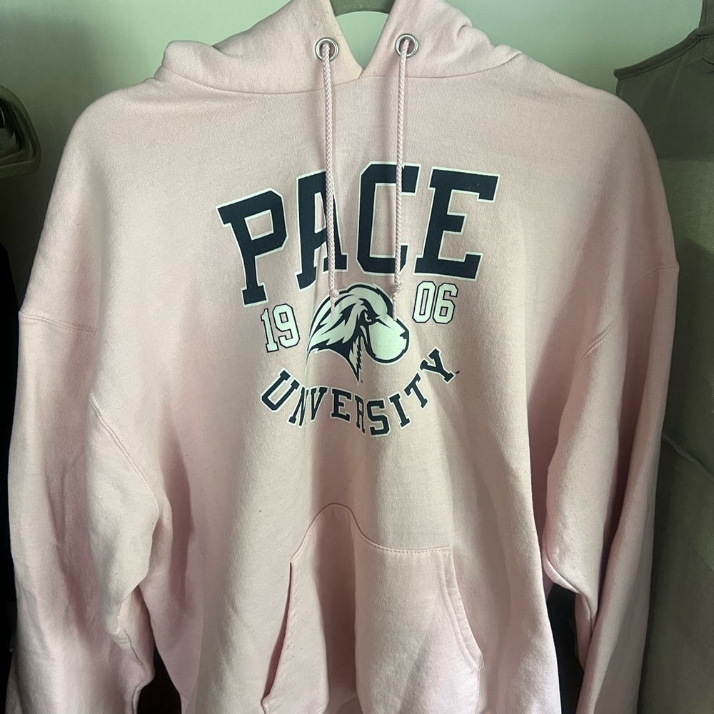Champion Pink Pace University Hoodie